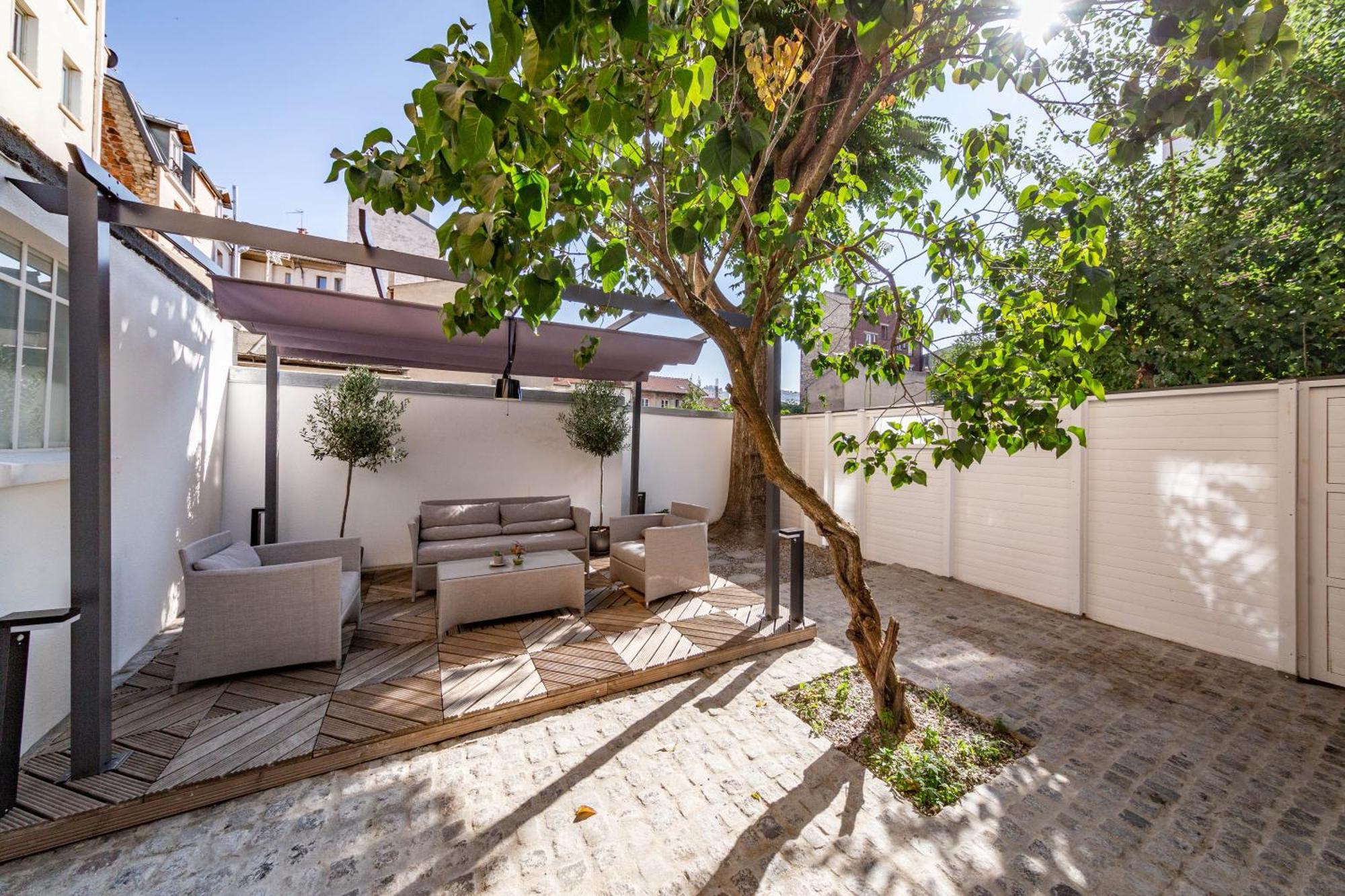 Lovely Little House With Private Garden In Paris 塞纳河畔伊夫里 外观 照片