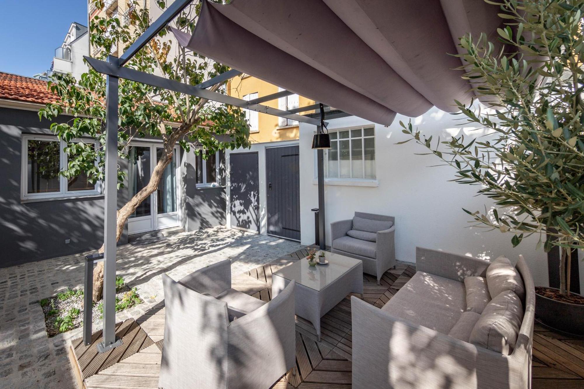 Lovely Little House With Private Garden In Paris 塞纳河畔伊夫里 外观 照片